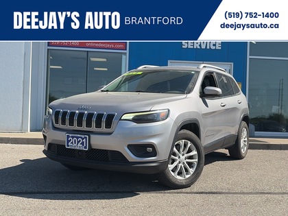Silver 2021 Jeep Cherokee North 4WD SUV / Crossover 9-Speed Automatic