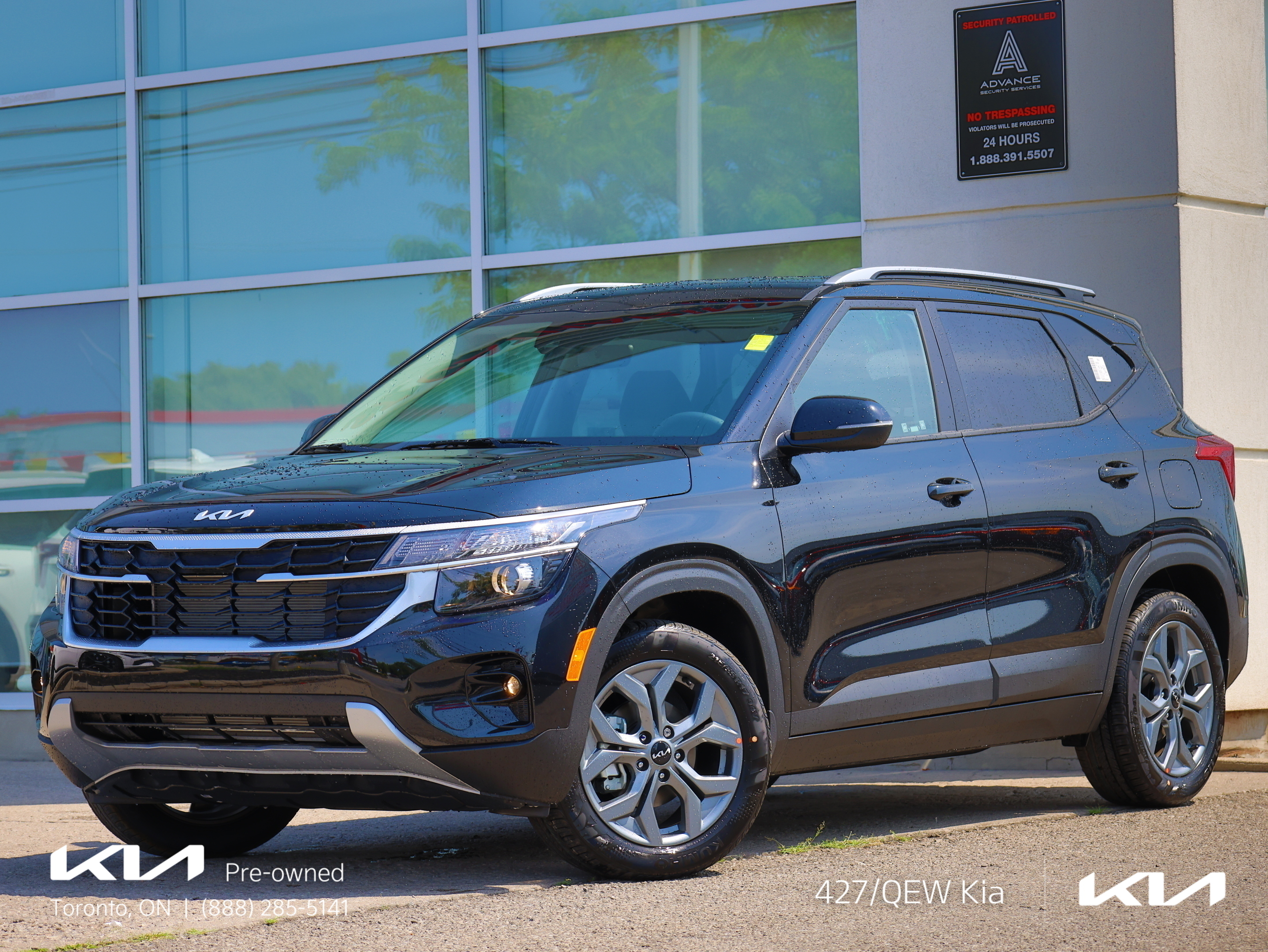 Black 2026 Kia Seltos LX FWD SUV / Crossover Front-Wheel Drive Continuously Variable Transmission