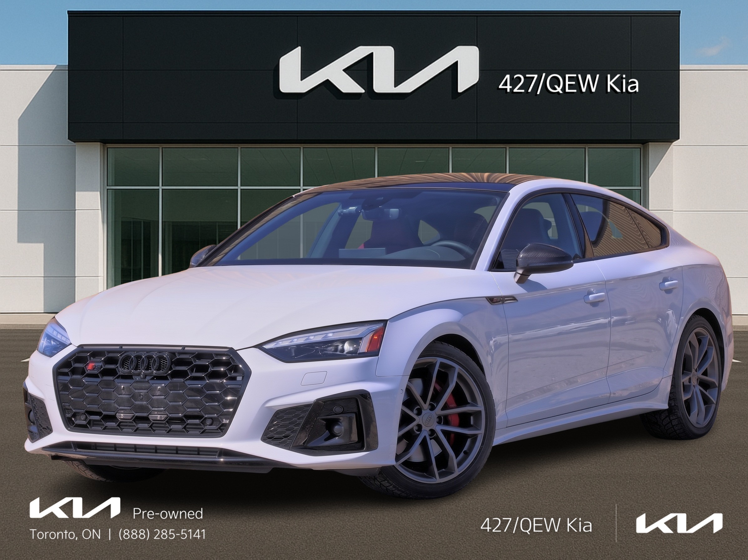 White 2024 Audi S5 Sportback 3.0 TFSI quattro Technik AWD Sedan 8-Speed Automatic