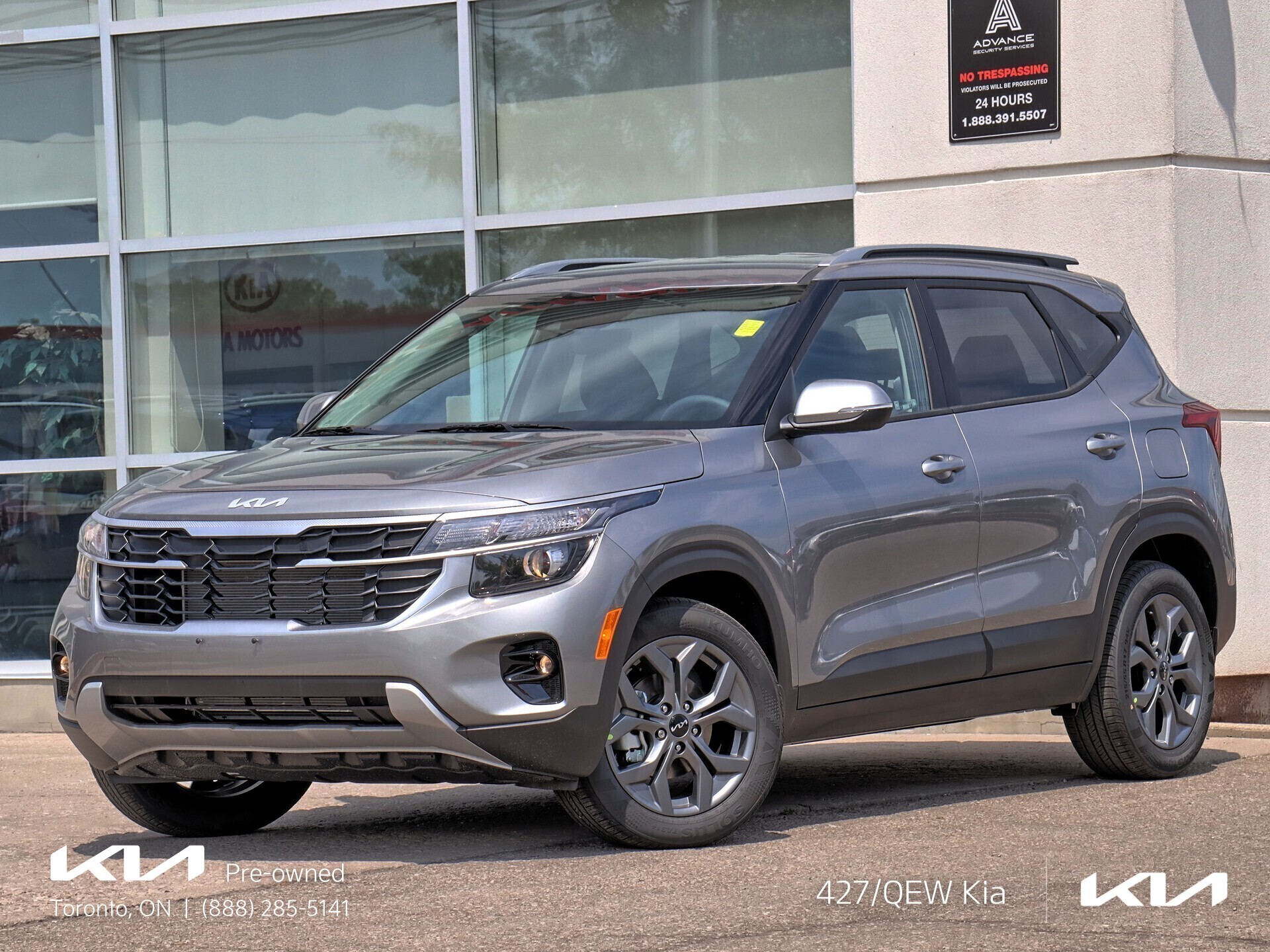 Gray 2026 Kia Seltos LX FWD SUV / Crossover Front-Wheel Drive Continuously Variable Transmission