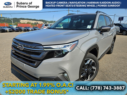 Gray 2026 Subaru Forester Limited Crossover AWD SUV / Crossover All-Wheel Drive Continuously Variable Transmission