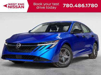 Blue 2026 Nissan Sentra S FWD Sedan Front-Wheel Drive Continuously Variable Transmission