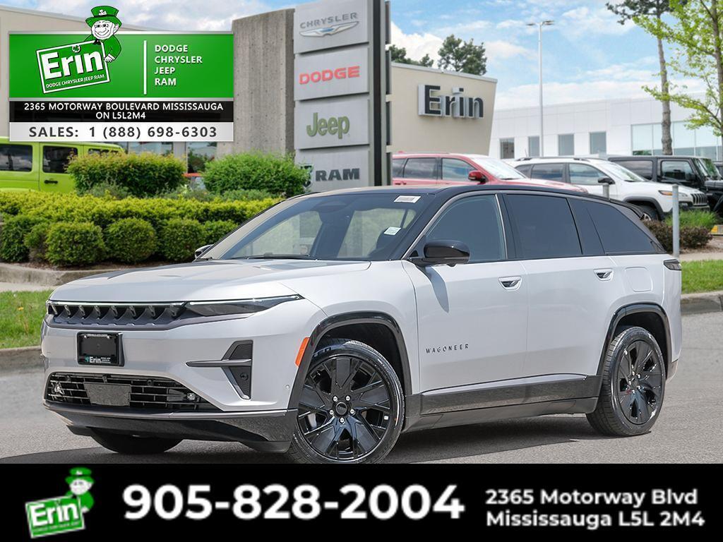 Silver 2025 Jeep Wagoneer S Premium 4WD SUV / Crossover 1-Speed Automatic