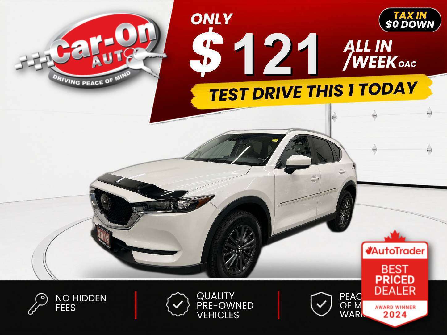 White 2019 Mazda CX-5 SUV / Crossover Automatic