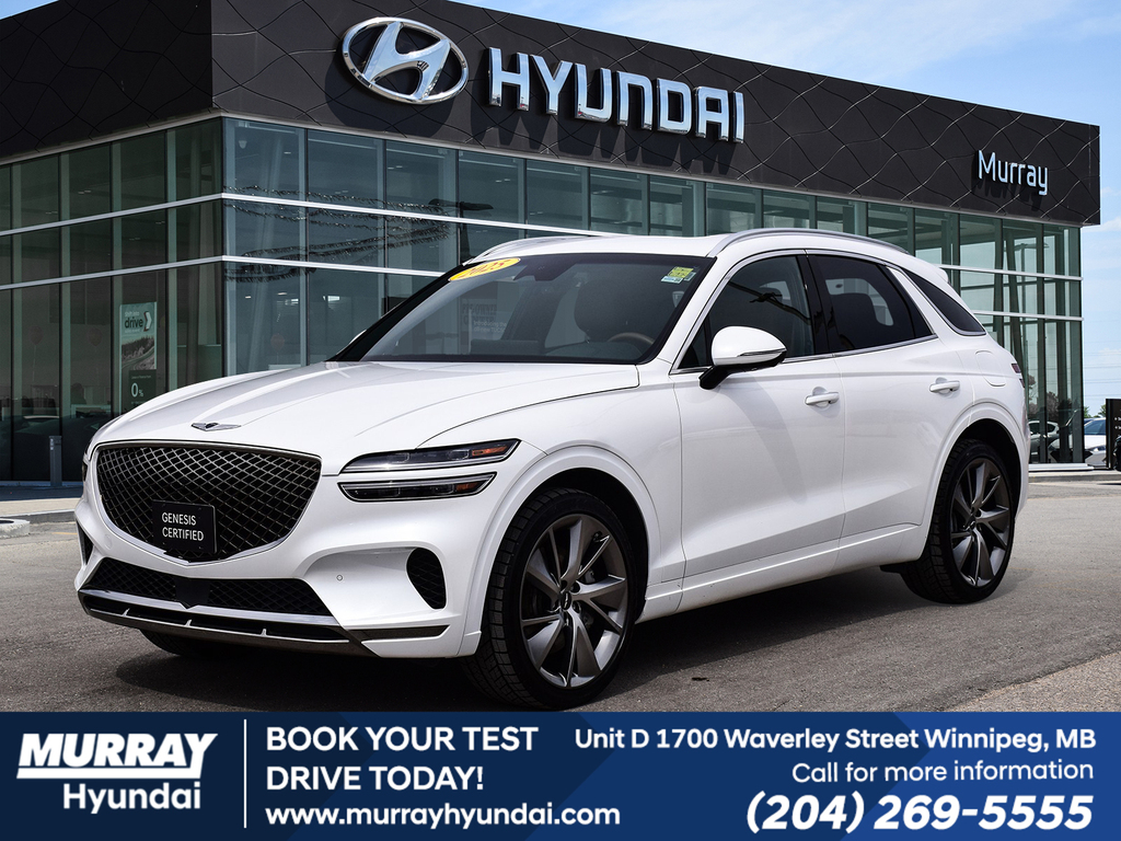 Uyuni White 2025 Genesis GV70 2.5T Advanced Plus AWD SUV / Crossover Automatic