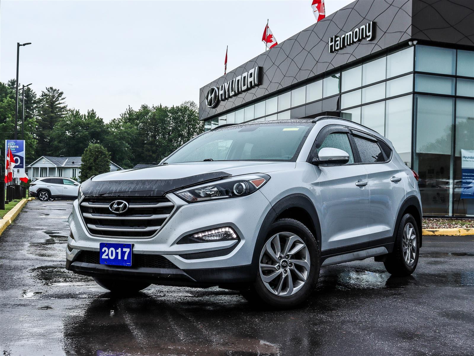 Silver 2017 Hyundai Tucson 2.0L SE AWD SUV / Crossover All-Wheel Drive Automatic