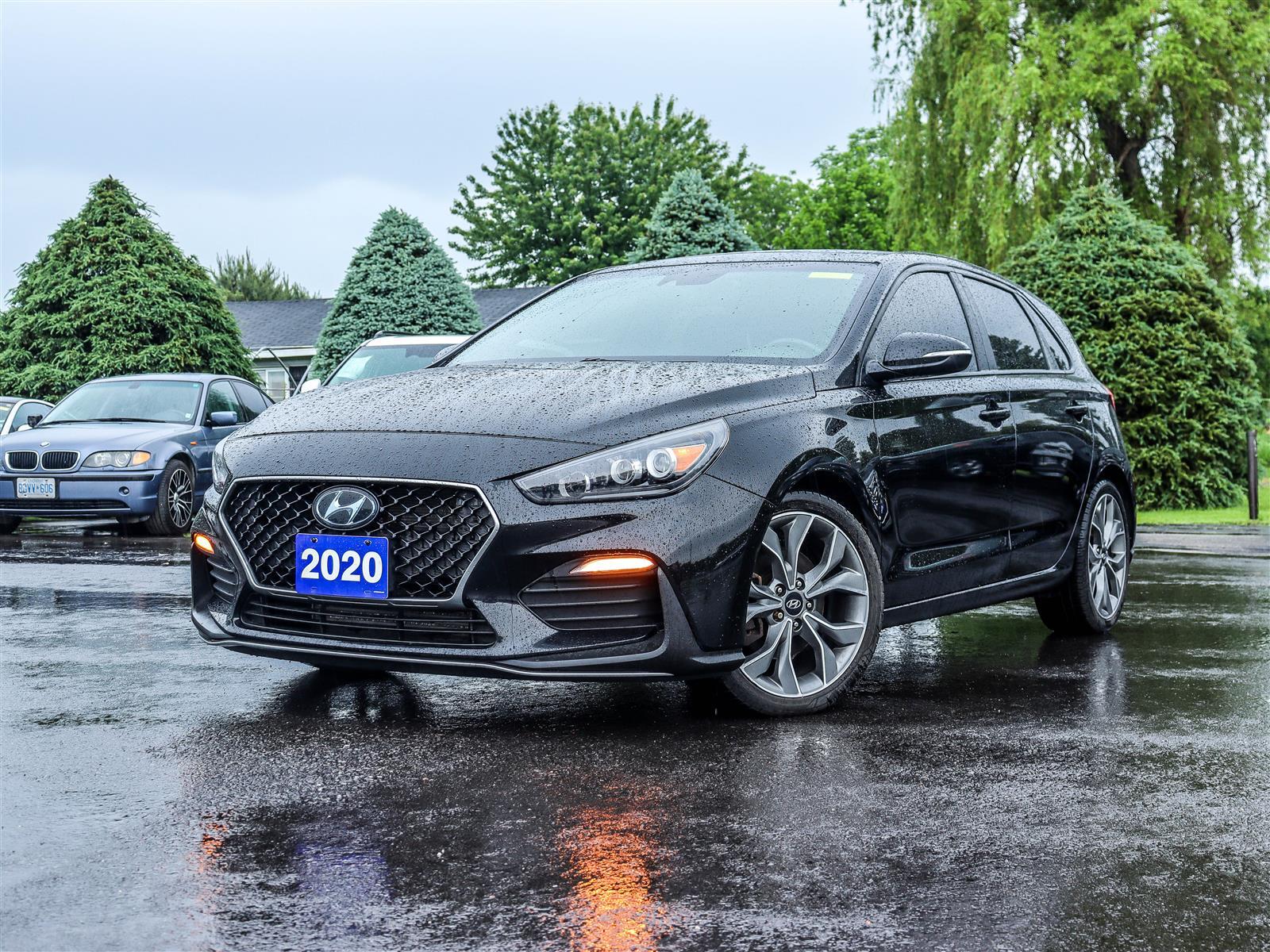 Black 2020 Hyundai Elantra GT N Line Ultimate FWD Hatchback Automatic