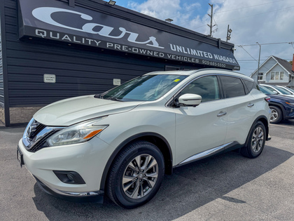 White 2017 Nissan Murano SL AWD SUV / Crossover All-Wheel Drive Automatic