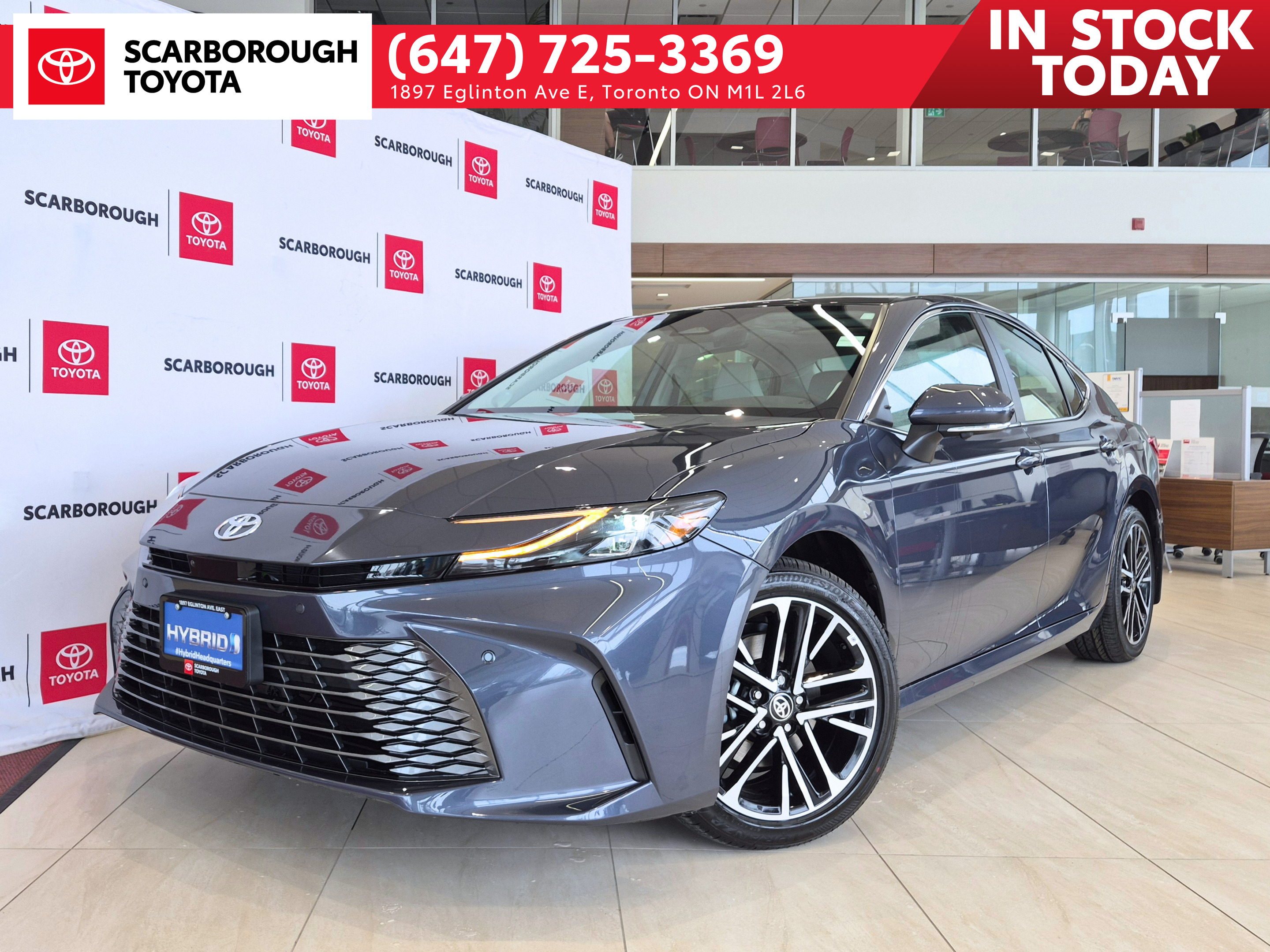Blue 2026 Toyota Camry XLE AWD Sedan All-Wheel Drive Continuously Variable Transmission