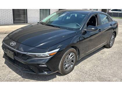 Black 2026 Hyundai Elantra Preferred FWD Sedan Continuously Variable Transmission