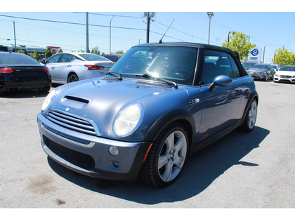 Blue 2006 MINI Cooper S Convertible Convertible Front-Wheel Drive Manual