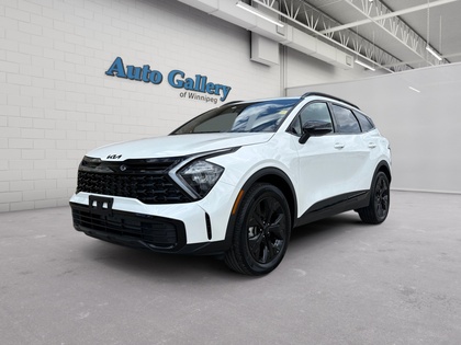 White 2025 Kia Sportage X-Line AWD SUV / Crossover All-Wheel Drive 8-Speed Automatic