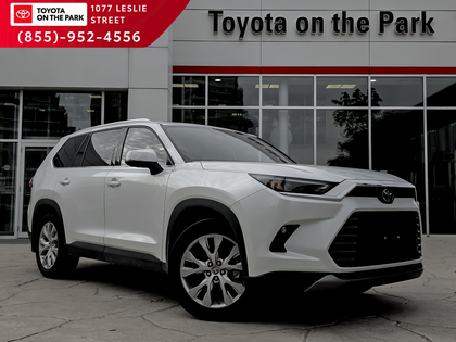 White 2026 Toyota Grand Highlander Hybrid Limited AWD SUV / Crossover All-Wheel Drive Continuously Variable Transmission