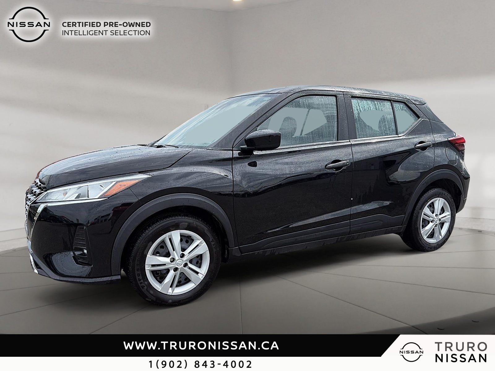 Black 2024 Nissan Kicks S FWD SUV / Crossover Front-Wheel Drive Continuously Variable Transmission