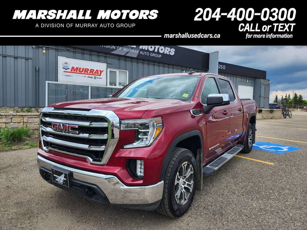 Quartz 2019 GMC Sierra 1500 SLE Crew Cab 4WD Pickup Truck Four-Wheel Drive 8-Speed Automatic