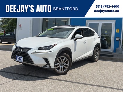 White 2021 Lexus NX 300 Luxury AWD SUV / Crossover All-Wheel Drive 6-Speed Automatic