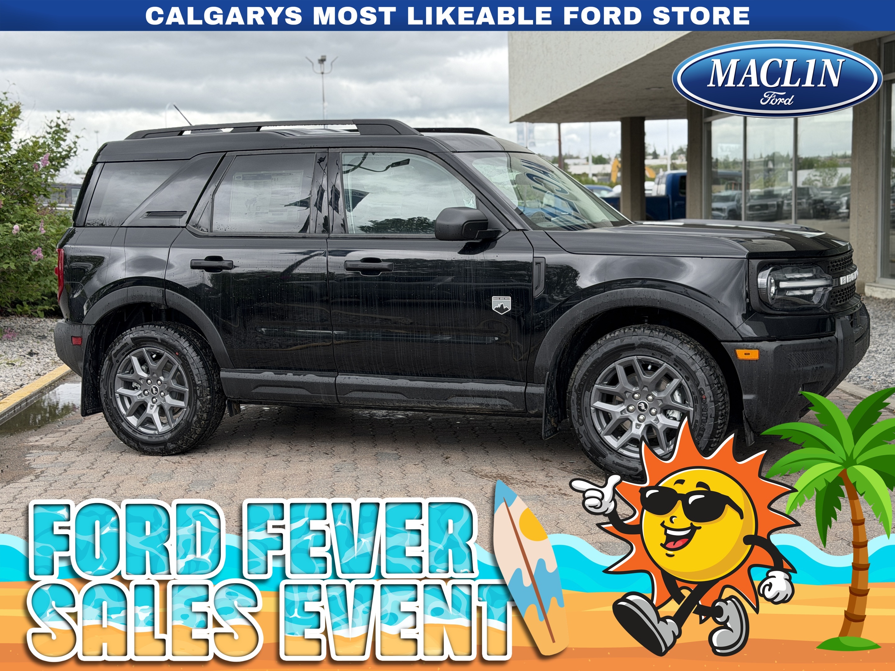 Black 2026 Ford Bronco Sport Big Bend AWD SUV / Crossover All-Wheel Drive 8-Speed Automatic