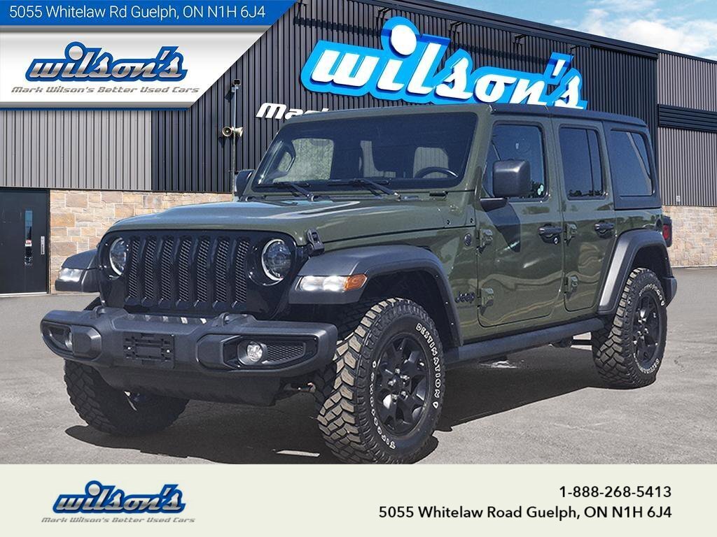 2023 Jeep Wrangler Willys 4X4 | 3.6L | 6-Speed Manual | Heated Wheel