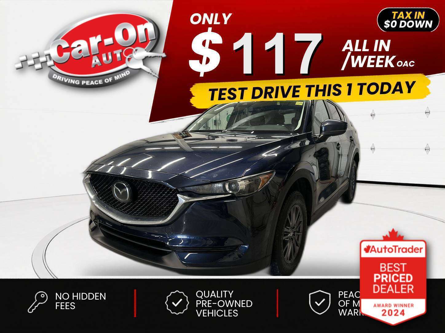 Blue 2019 Mazda CX-5 SUV / Crossover Automatic