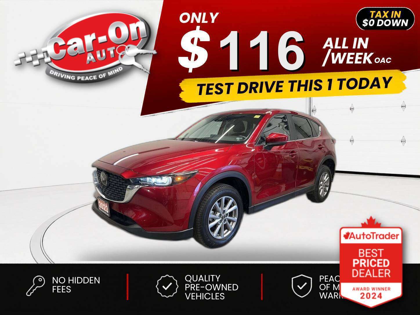 Red 2023 Mazda CX-5 GX AWD SUV / Crossover Automatic