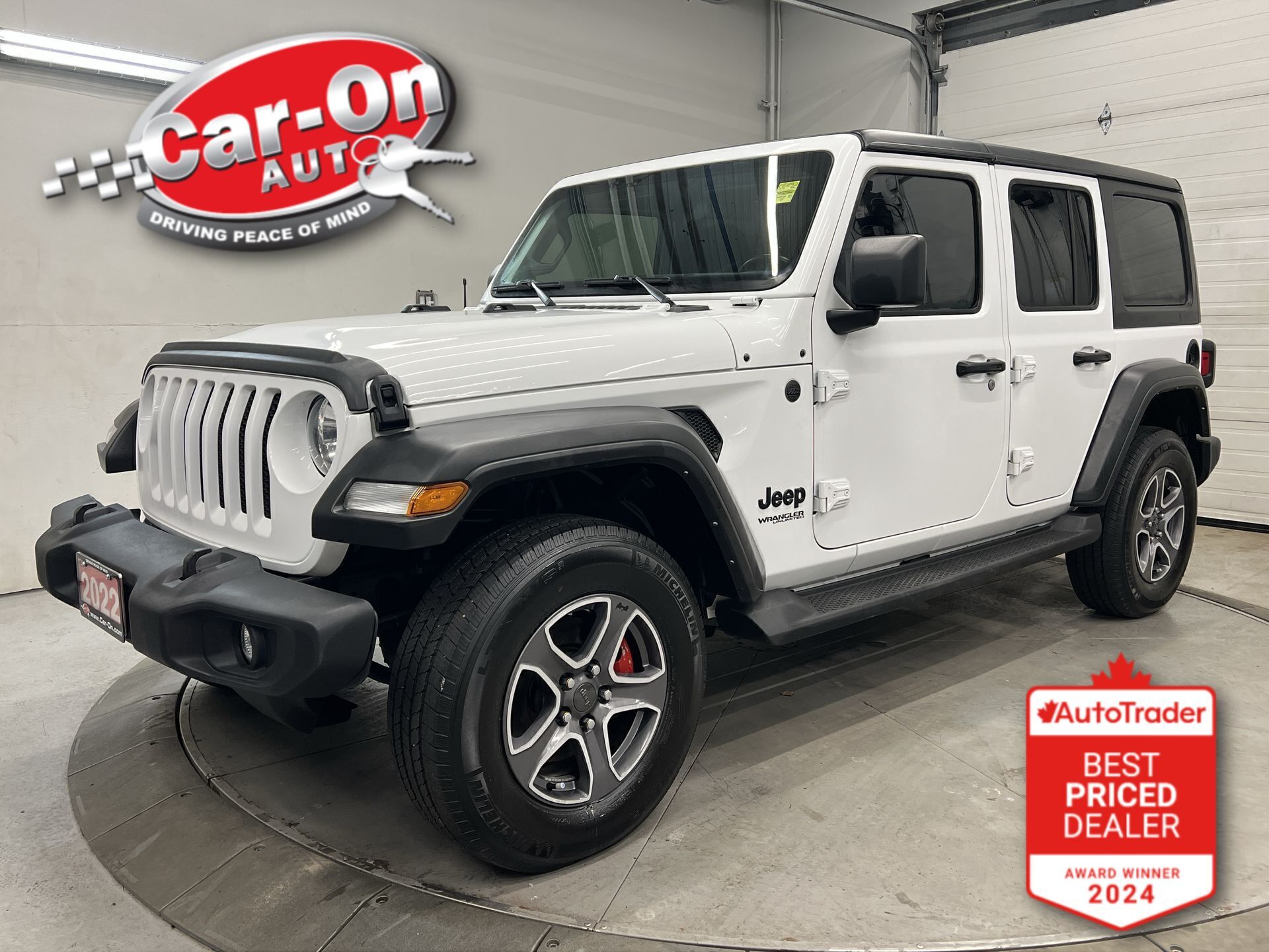 White 2022 Jeep Wrangler SUV / Crossover Four-Wheel Drive Automatic