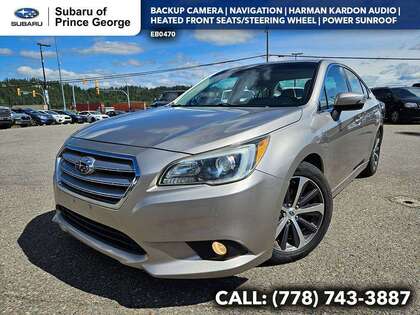 Silver 2016 Subaru Legacy 3.6R Limited AWD Sedan All-Wheel Drive Continuously Variable Transmission
