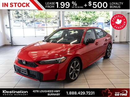 RALLYE RED 2026 Honda Civic Hybrid Sport Touring Sedan FWD Sedan Front-Wheel Drive Automatic