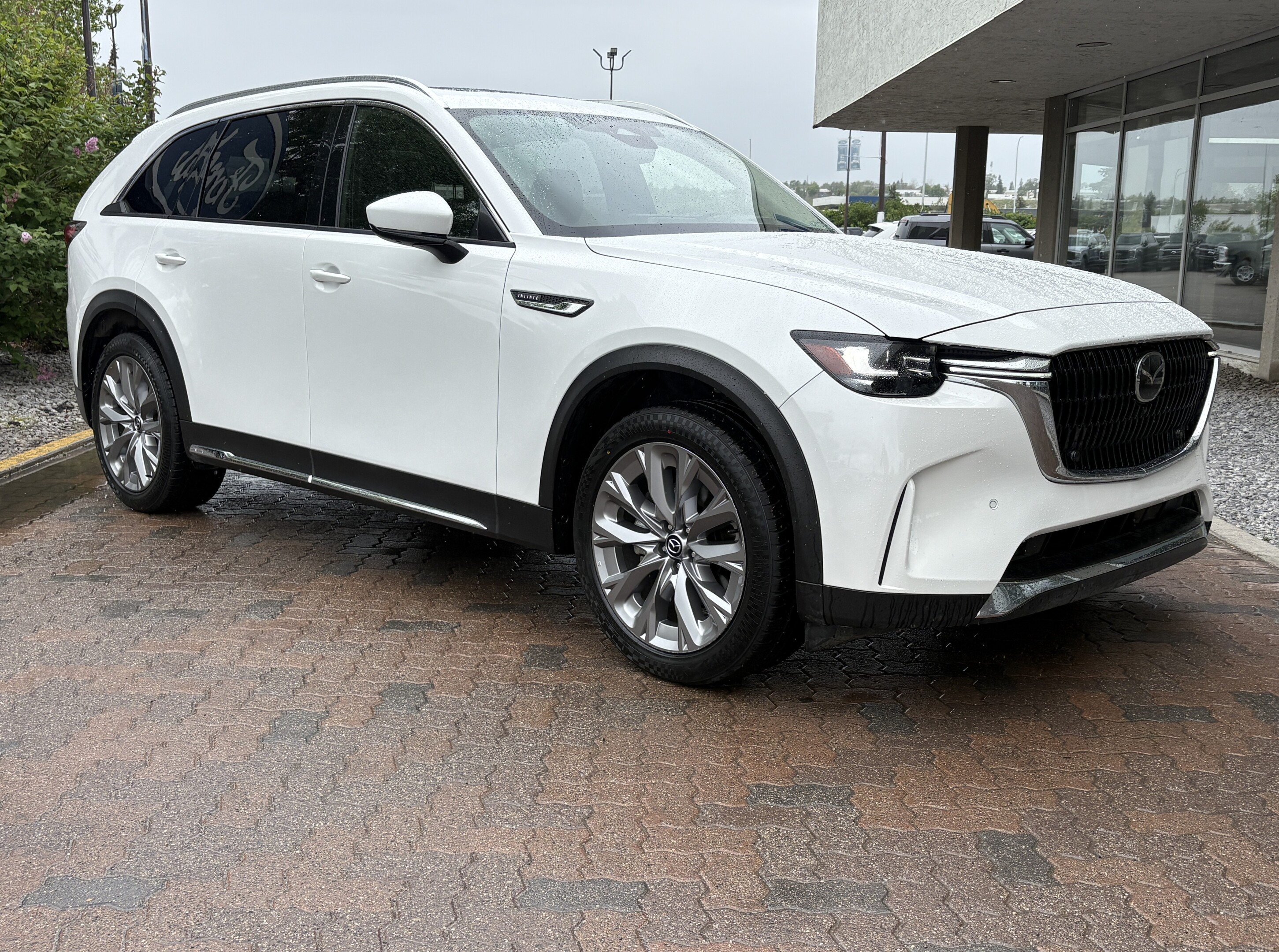White 2025 Mazda CX-90 GT AWD SUV / Crossover 8-Speed Automatic