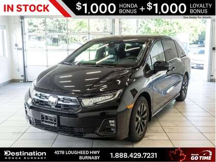 CRYSTAL BLACK PEARL 2026 Honda Odyssey Sport-L FWD Minivan Front-Wheel Drive Automatic