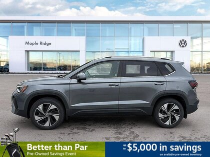 used 2025 Volkswagen Taos car, priced at $36,638