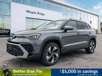 used 2025 Volkswagen Taos car, priced at $36,638