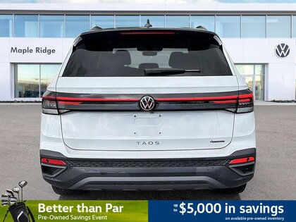 used 2025 Volkswagen Taos car, priced at $31,950