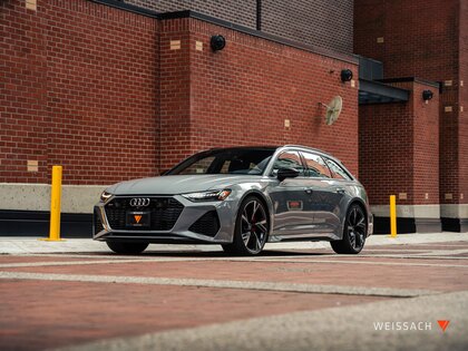 Gray 2023 Audi RS 6 Avant 4.0T quattro AWD Wagon All-Wheel Drive 8-Speed Automatic