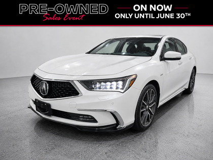 White 2020 Acura RLX FWD with Technology Package Sedan Front-Wheel Drive Automatic