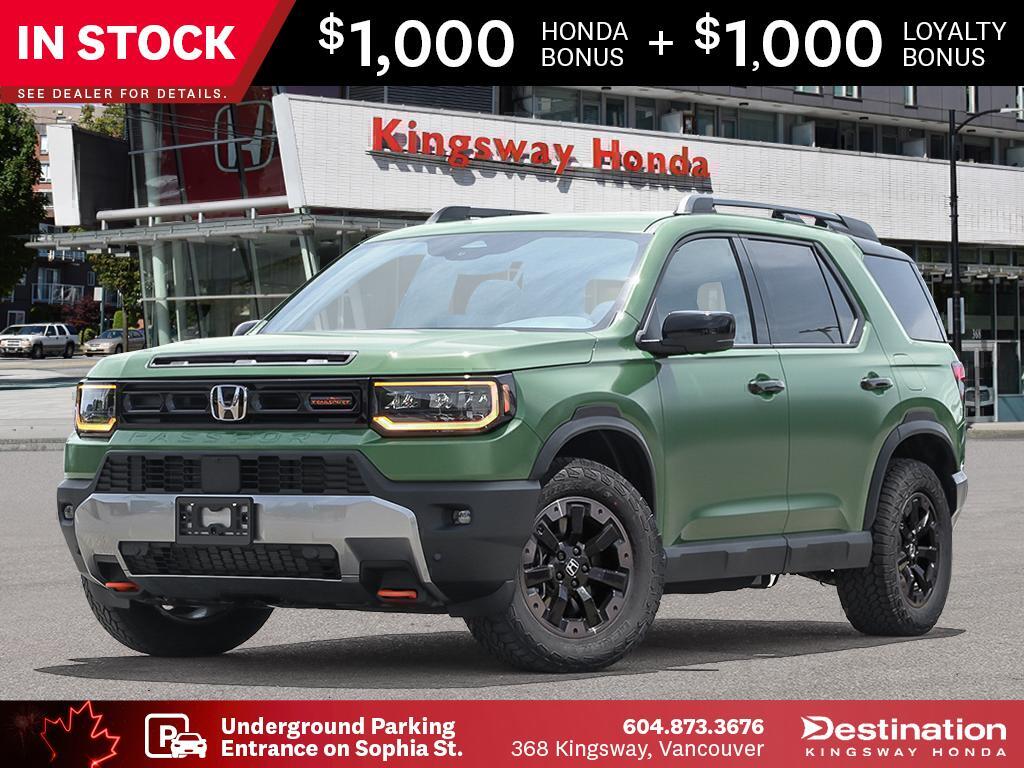 Ash Green M 2026 Honda Passport TrailSport Touring AWD SUV / Crossover Automatic
