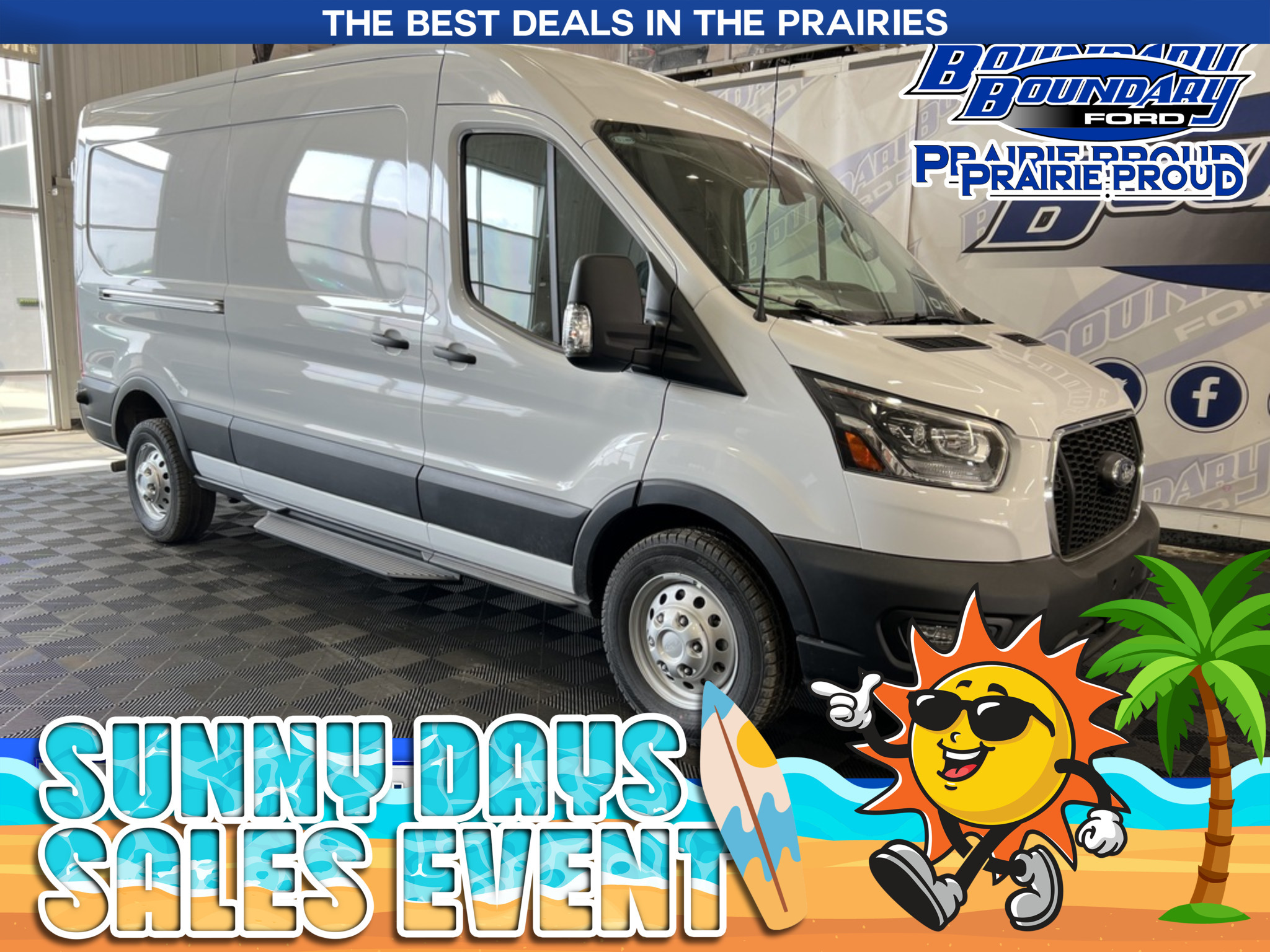 White 2025 Ford Transit Cargo 250 Medium Roof LB AWD Van All-Wheel Drive Automatic
