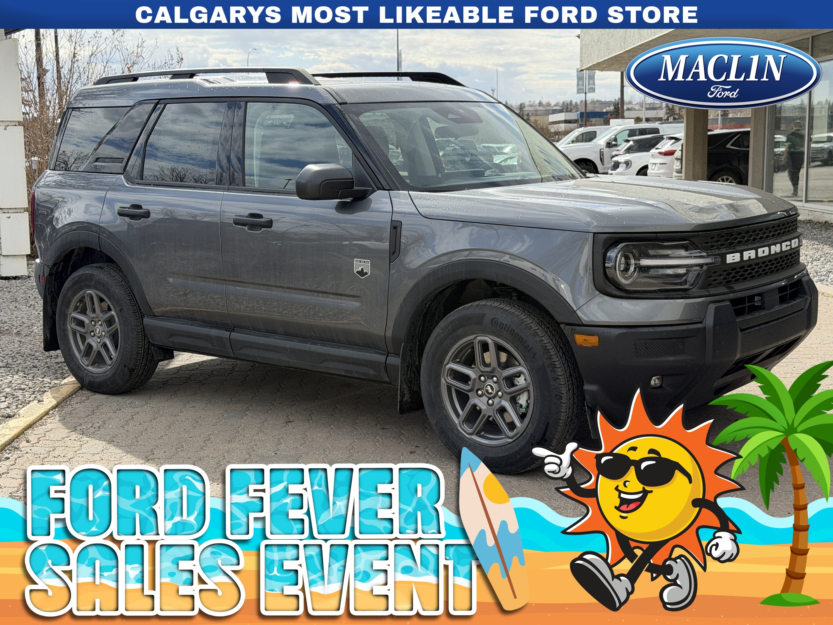Gray 2026 Ford Bronco Sport Big Bend AWD SUV / Crossover All-Wheel Drive 8-Speed Automatic