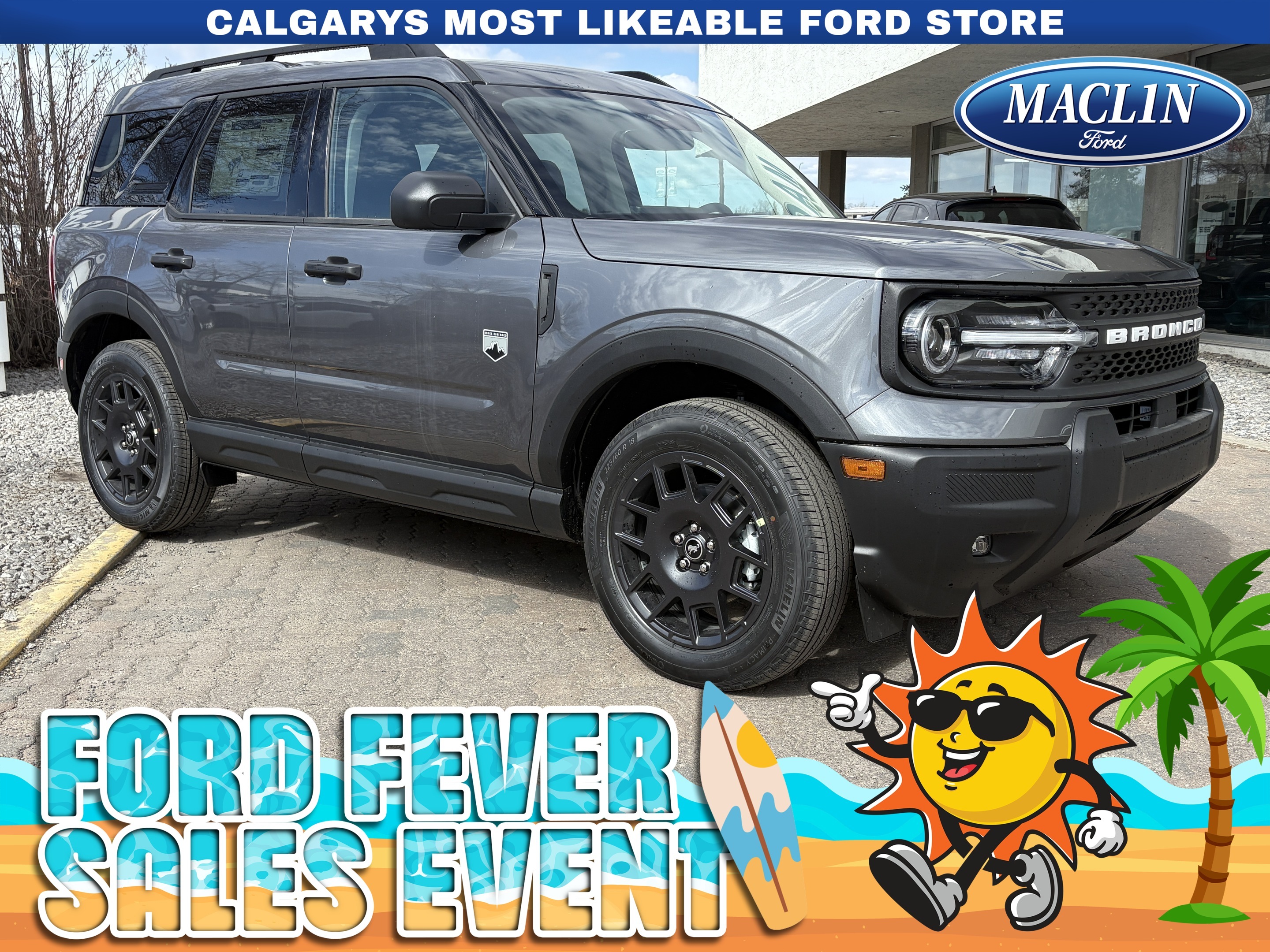 Gray 2026 Ford Bronco Sport Big Bend AWD SUV / Crossover All-Wheel Drive 8-Speed Automatic