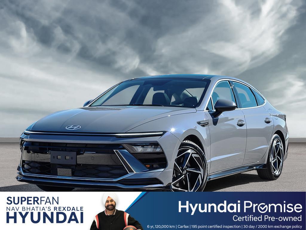 Blue 2025 Hyundai Sonata Sedan 8-Speed Automatic