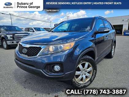 Blue 2011 Kia Sorento LX V6 4WD SUV / Crossover All-Wheel Drive 6-Speed Automatic
