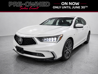 White 2020 Acura RLX FWD with Technology Package Sedan Front-Wheel Drive Automatic