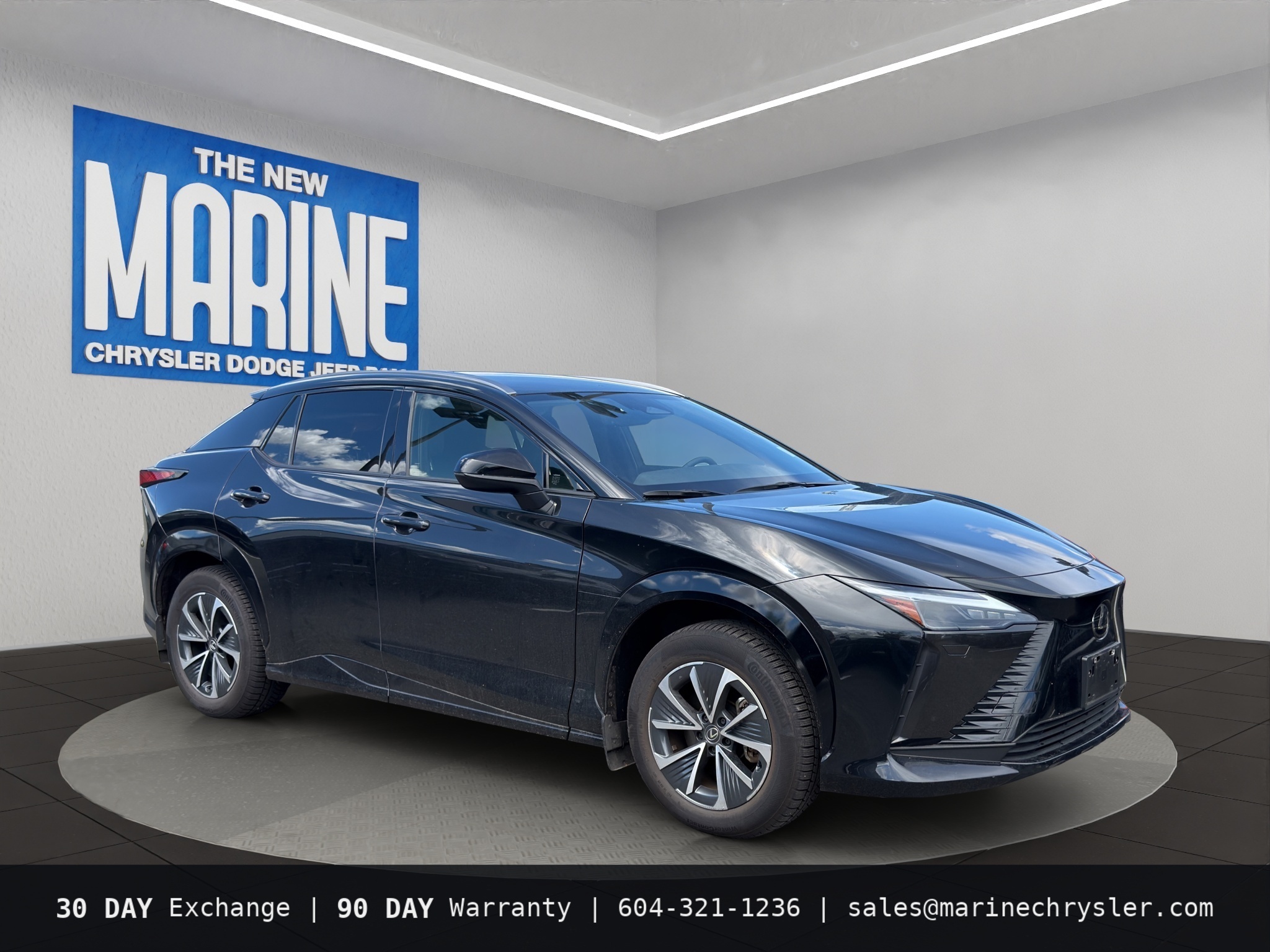 Black 2023 Lexus RZ All-Wheel Drive 1-Speed Automatic