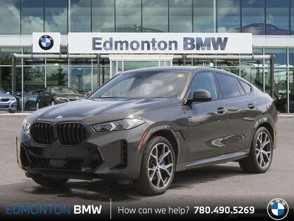 Gray 2024 BMW X6 xDrive40i AWD SUV / Crossover All-Wheel Drive Automatic