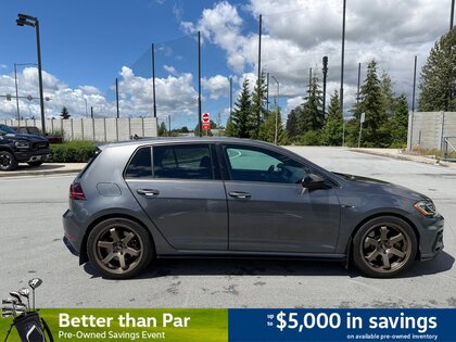 used 2018 Volkswagen Golf R car, priced at $36,745