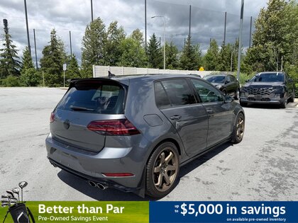 used 2018 Volkswagen Golf R car, priced at $36,745