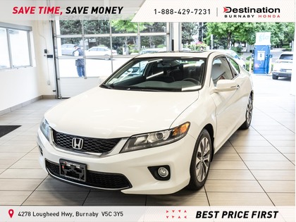 WHITE ORCHID PEARL 2014 Honda Accord Coupe EX Coupe Front-Wheel Drive Automatic