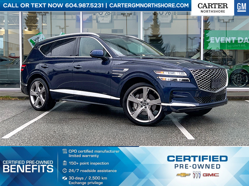 Blue 2023 Genesis GV80 3.5T Prestige AWD SUV / Crossover 8-Speed Automatic