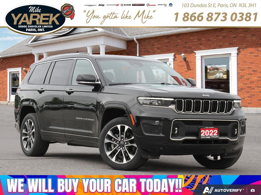2022 Jeep Grand Cherokee L Overland 4WD SUV / Crossover Four-Wheel Drive 8-Speed Automatic