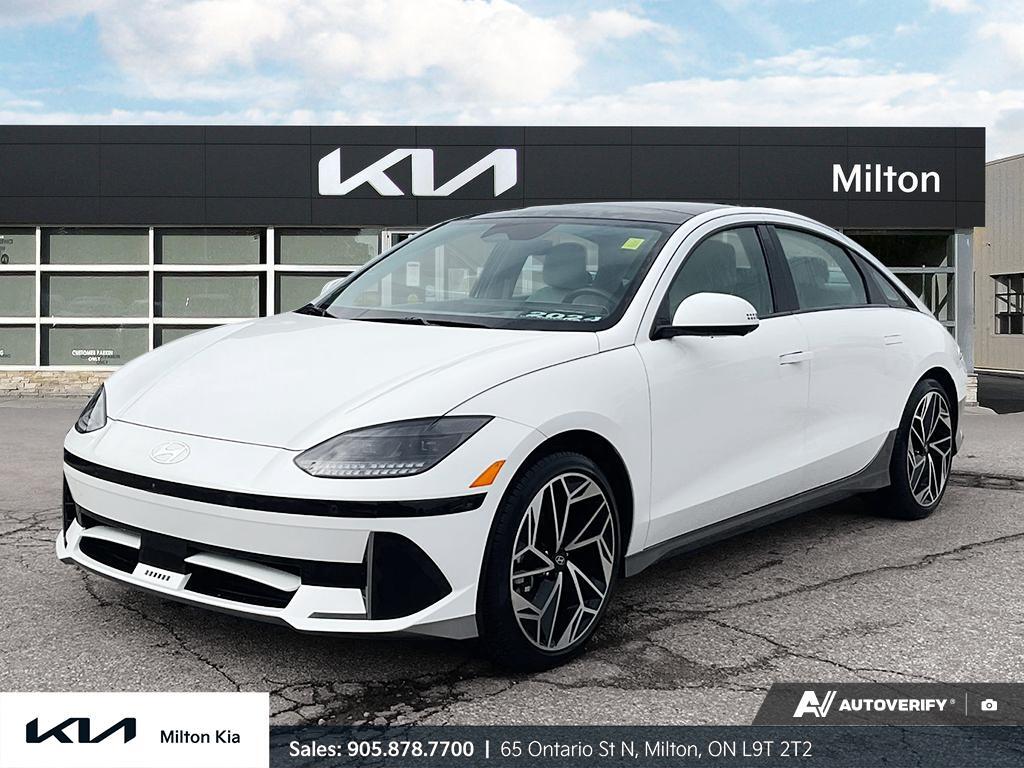 White 2024 Hyundai Ioniq 6 Preferred AWD Sedan 1-Speed Automatic