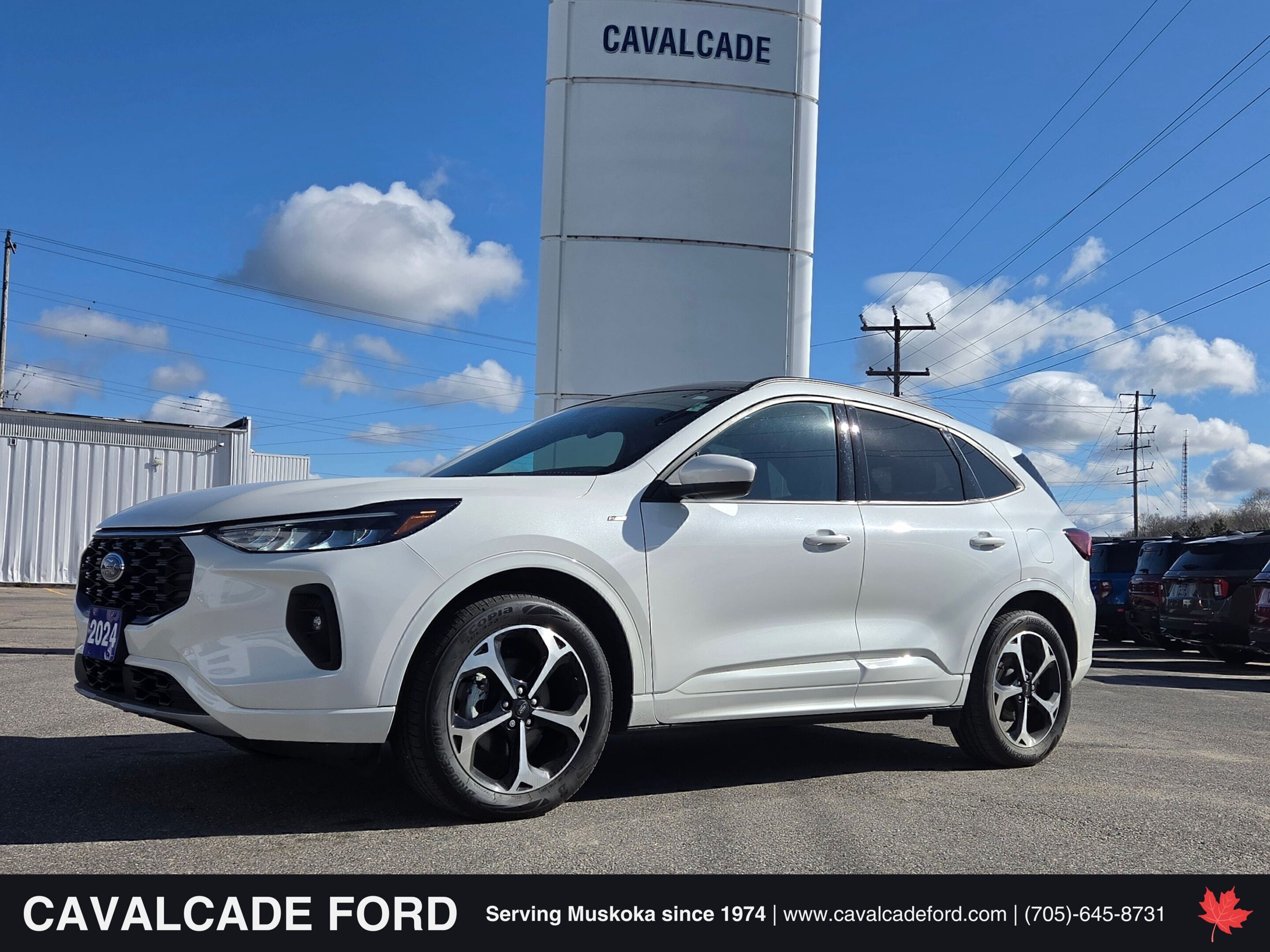 White 2024 Ford Escape ST-Line Select AWD SUV / Crossover All-Wheel Drive Automatic